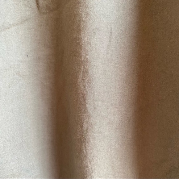 Foxcroft Olive Green Shaped Fit Button-up Shirt Sz 14 - Picture 11 of 15